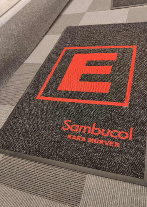 Logos on mats